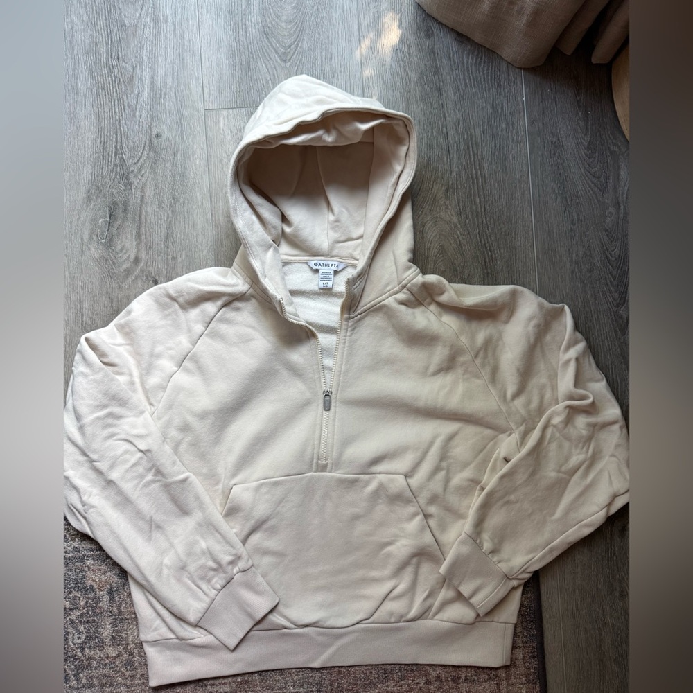 Altheta 1/2 zip forever fleece hoodie